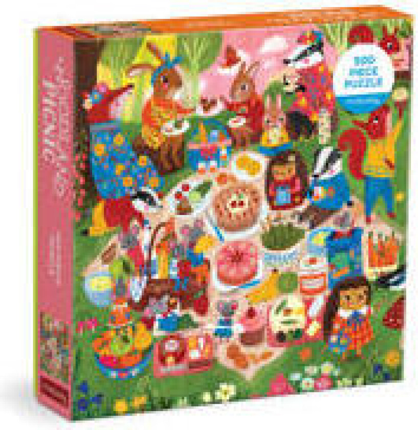 Woodland Picnic 500 Piece Family Puzzle