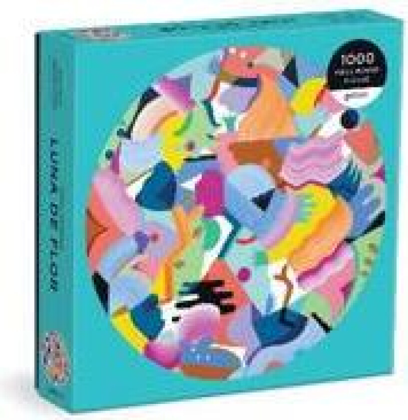 Mina Hamada Luna de Flor 1000 Piece Round Puzzle