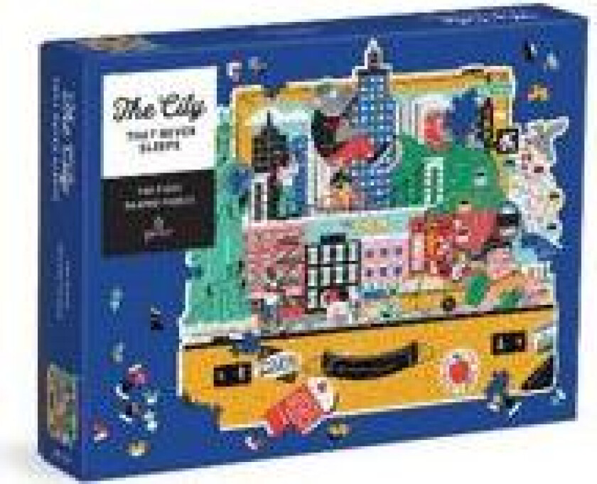 The City That Never Sleeps 750 Piece Shaped Puzzle