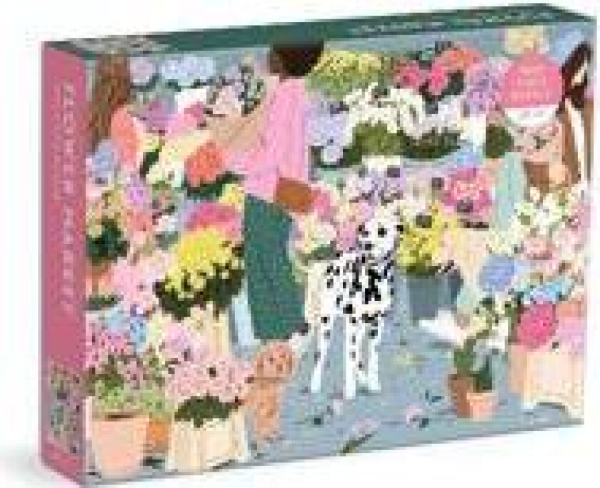 Flower Market 1000 Piece Puzzle