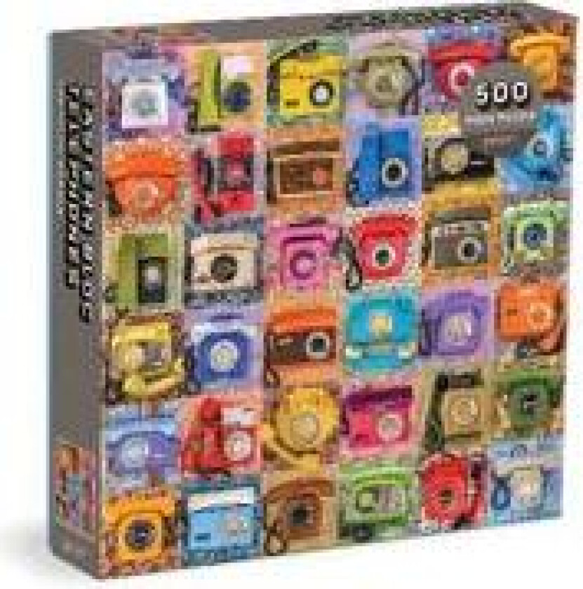 Eastern Bloc Telephones 500 Piece Puzzle