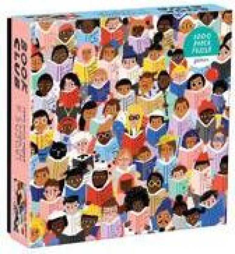 Book Club 1000 Piece Puzzle In a Square Box