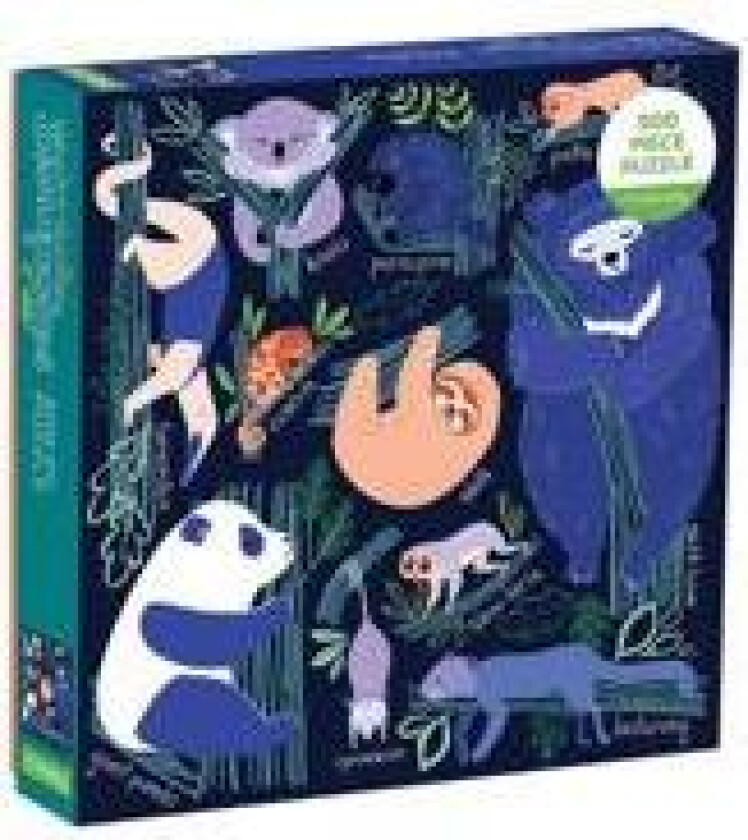 Tree-Dwelling Slowpokes 500 Piece Family Puzzle
