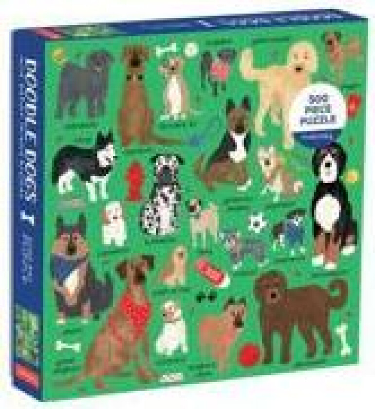 Doodle Dog And Other Mixed Breeds 500 Piece Family Puzzle