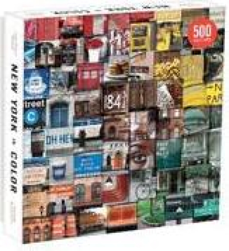 New York in Color 500 Piece Puzzle