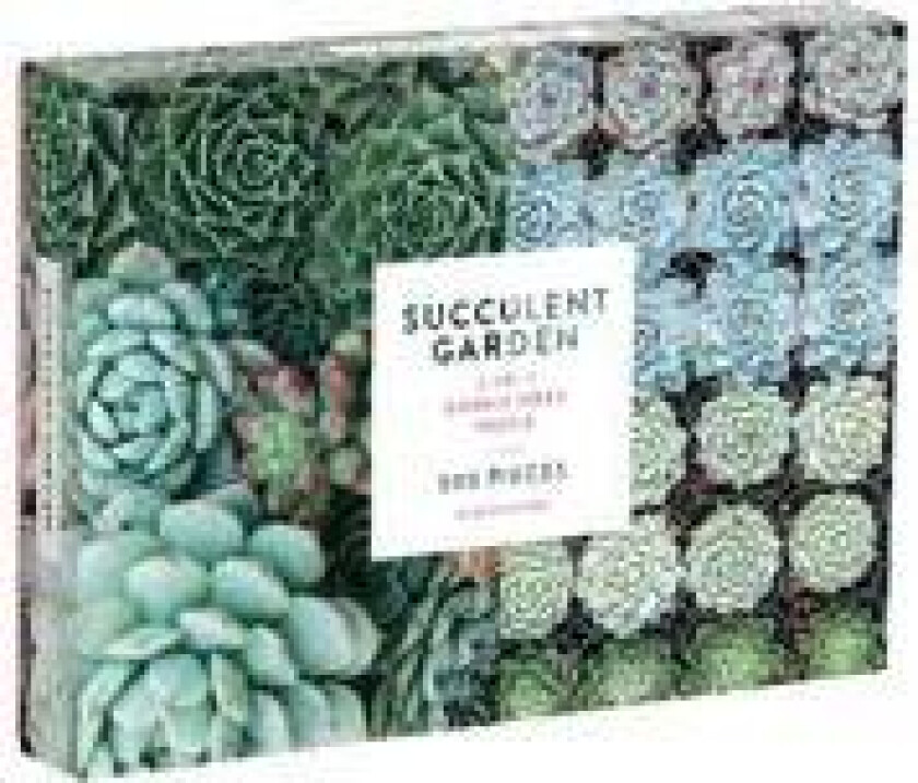 Succulent Garden 2-Sided 500 Piece Puzzle