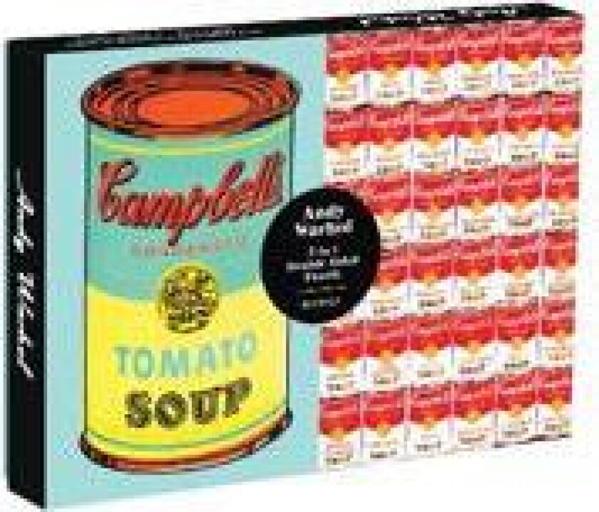Andy Warhol Soup Can 2-sided 500 Piece Puzzle