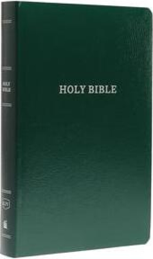 KJV Holy Bible: Gift and Award, Green Leather-Look, Red Letter, Comfort Print: King James Version
