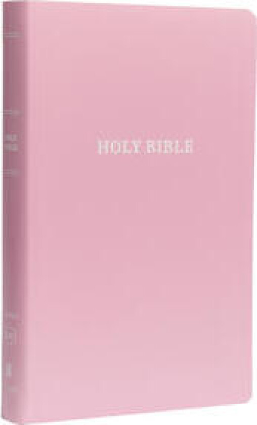 KJV Holy Bible: Gift and Award, Pink Leather-Look, Red Letter, Comfort Print: King James Version