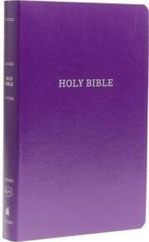 KJV Holy Bible: Gift and Award, Purple Leather-Look, Red Letter, Comfort Print: King James Version