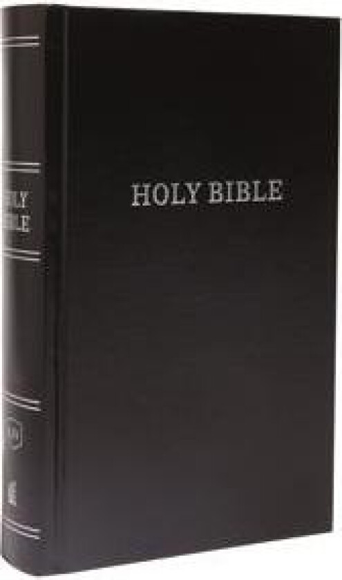 KJV, Pew Bible, Hardcover, Black, Red Letter, Comfort Print