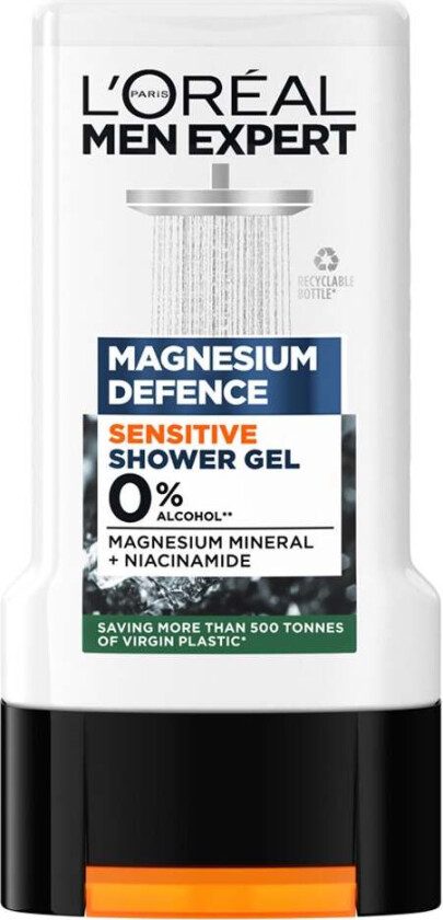 Men Expert Magnesium Defense Sensitive Shower Gel 300 ml