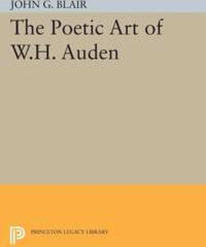 Poetic Art of W.H. Auden