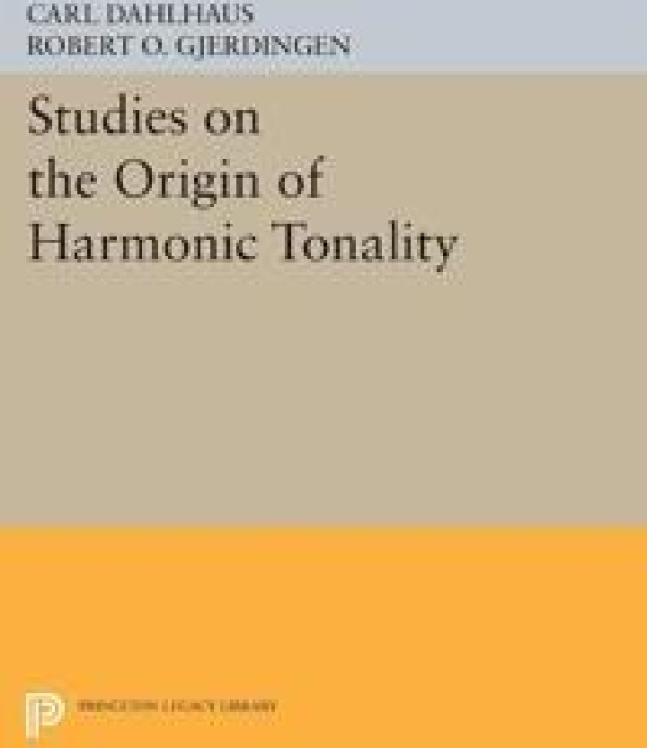 Studies on the Origin of Harmonic Tonality