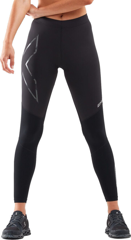 Women's Ignition Shield Compression Tights S, Black/Black Reflective