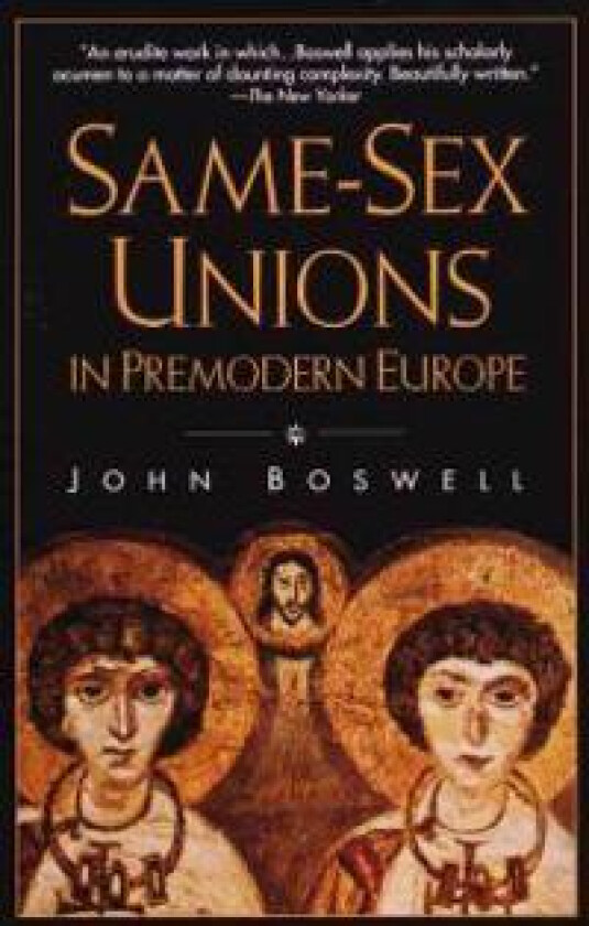 Same Sex Unions In Pre-Modern Europe