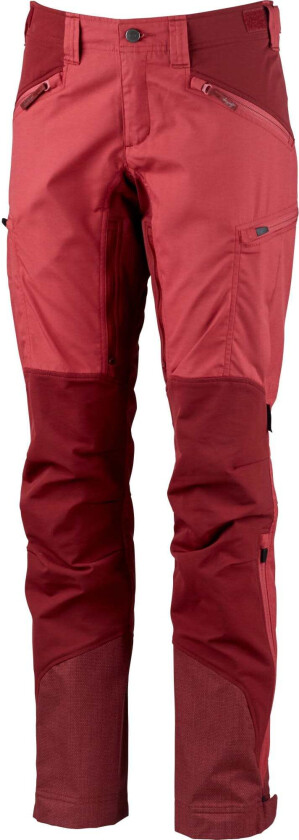 Makke Pant Dame Garnet/Dark Red 44 Regular