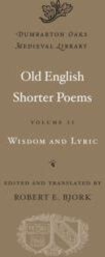 Old English Shorter Poems