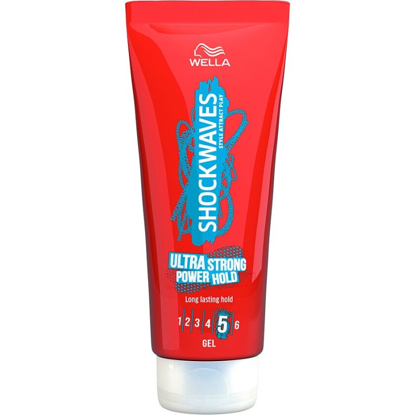 Wella Shockwaves Ultra Strong Hold Gel 200 ml