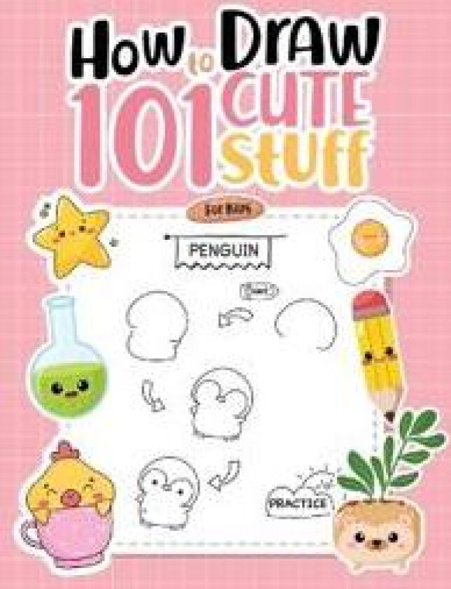 How To Draw 101 Cute Stuff For Kids