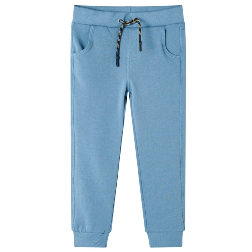 Joggebukser for barn medium blå 92