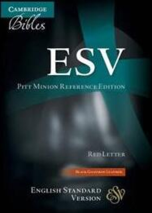 ESV Pitt Minion Reference Bible, Black Goatskin Leather, Red-letter Text, ES446:XR