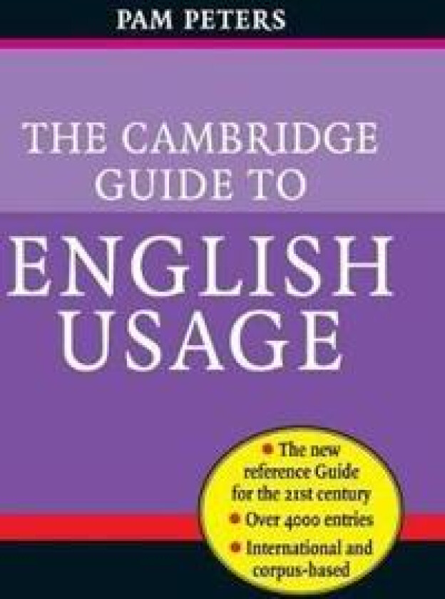 The Cambridge Guide to English Usage