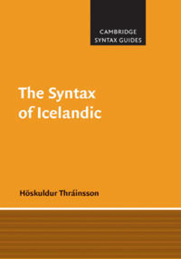 The Syntax of Icelandic