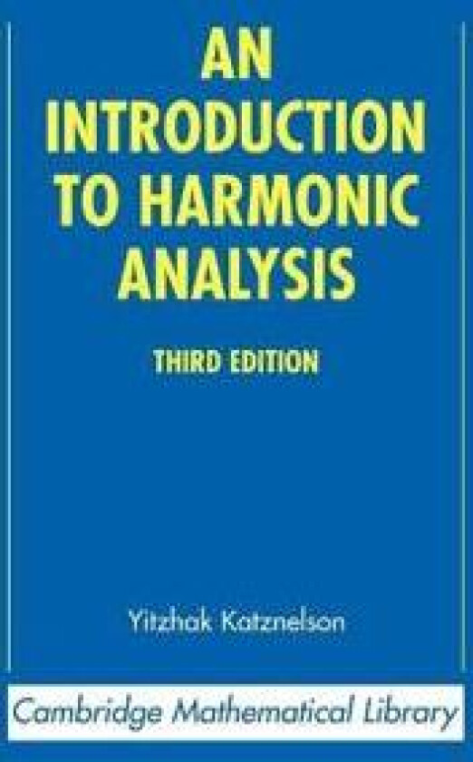 An Introduction to Harmonic Analysis
