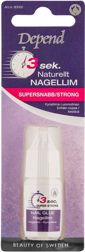 3 Sec. Natural Nail Glue