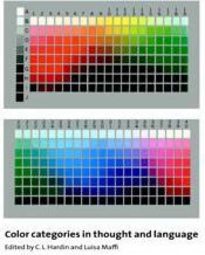 Color Categories in Thought and Language