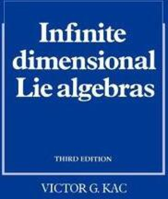 Infinite-Dimensional Lie Algebras