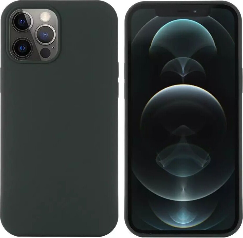 iPhone 12 / 12 Pro Silikondeksel Grønn MagSafe