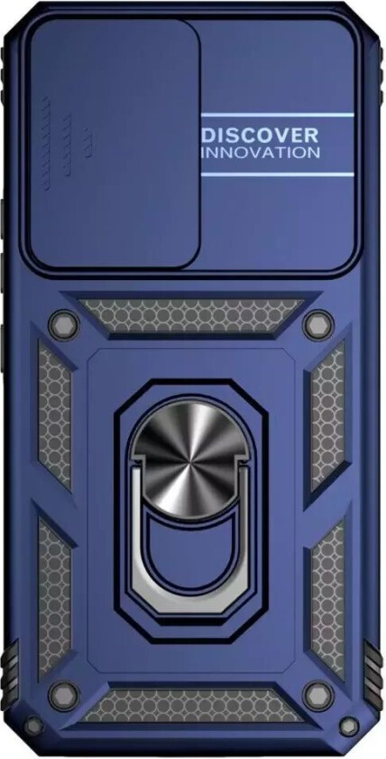 Samsung Galaxy A54 (5G) Bakdeksel med Magnetisk Kickstand Og Cam Slider - Blå