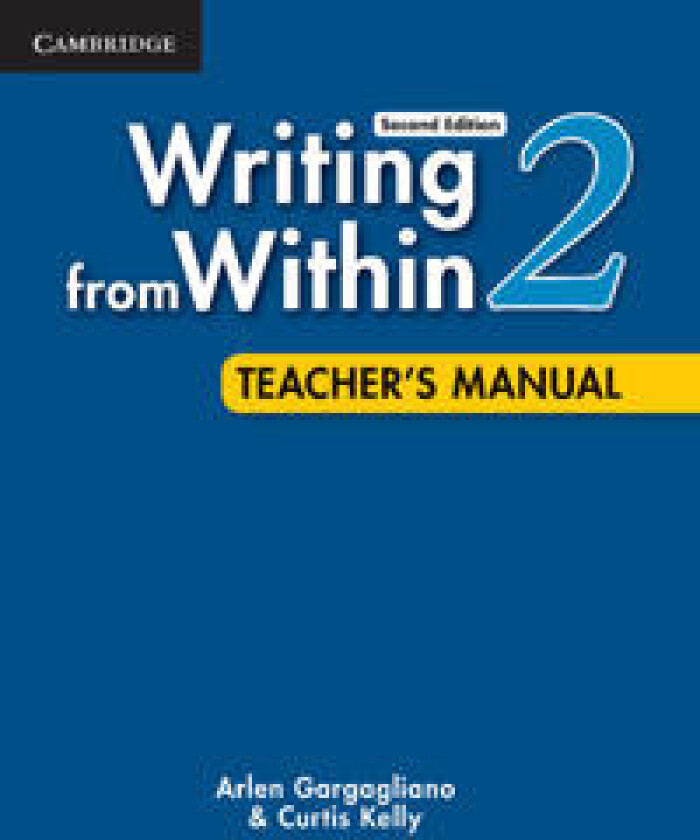 Writing from Within Level 2 Teacher's Manual