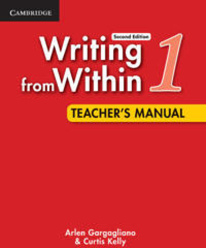 Writing from Within Level 1 Teacher's Manual