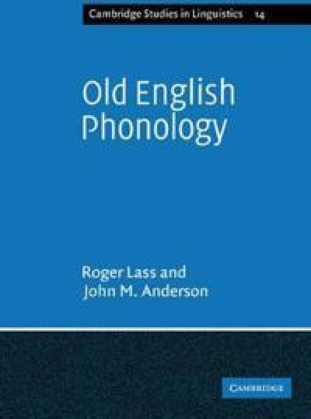 Old English Phonology