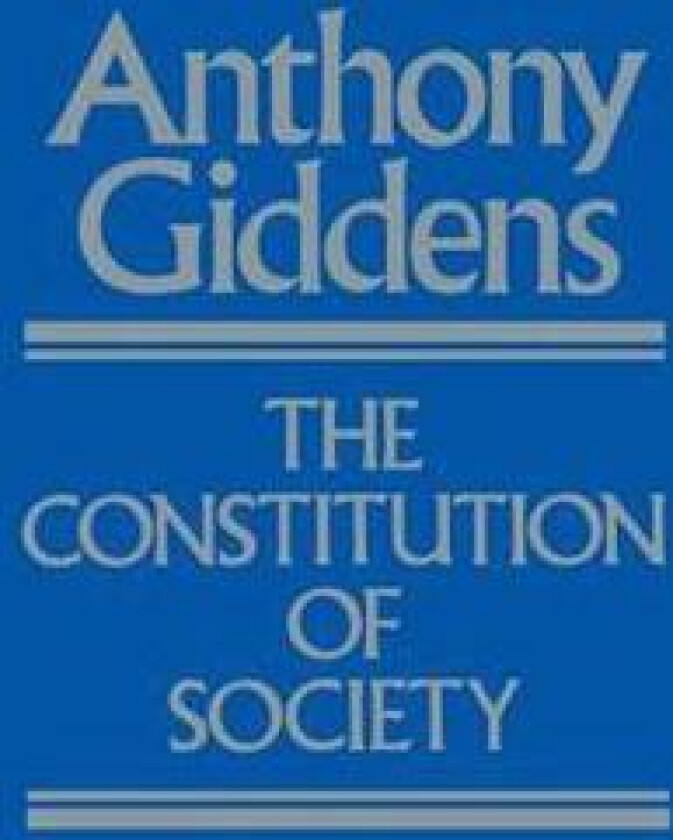 The Constitution of Society