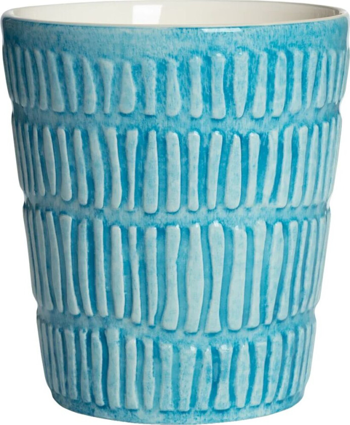 Stripes krus 30 cl Turkis