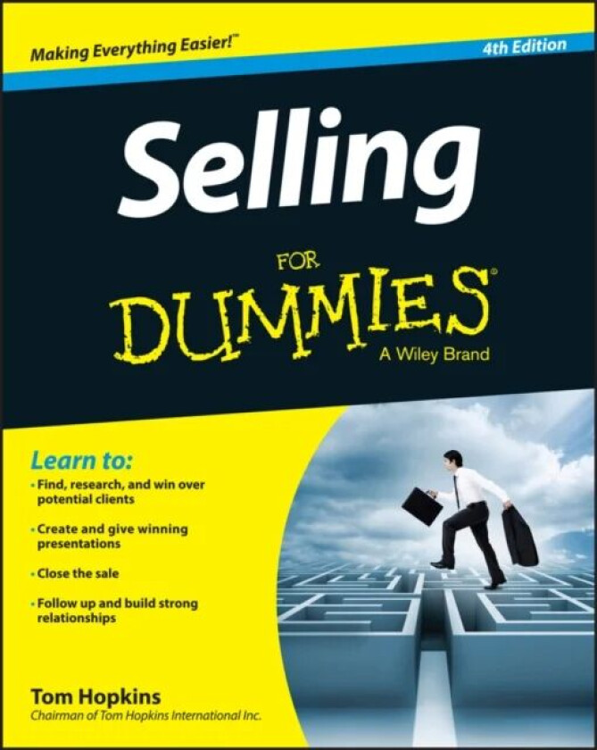 Selling For Dummies av Tom Hopkins