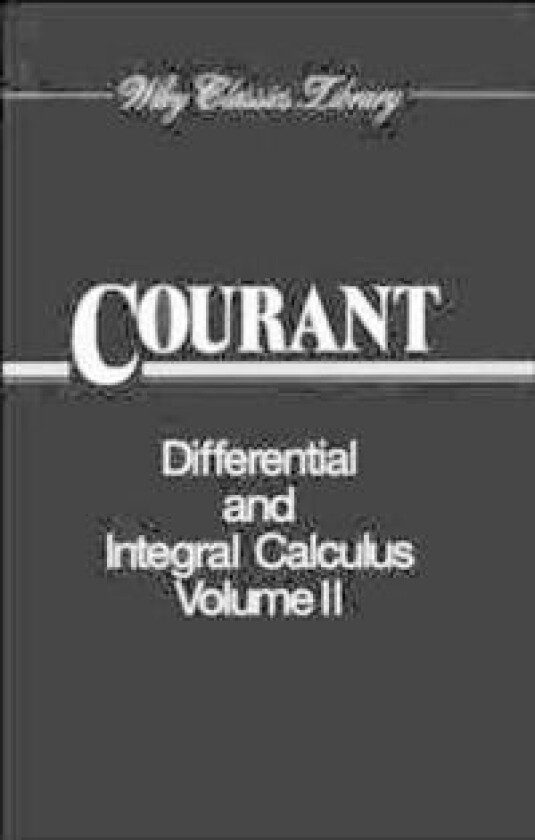Differential and Integral Calculus, Volume 2