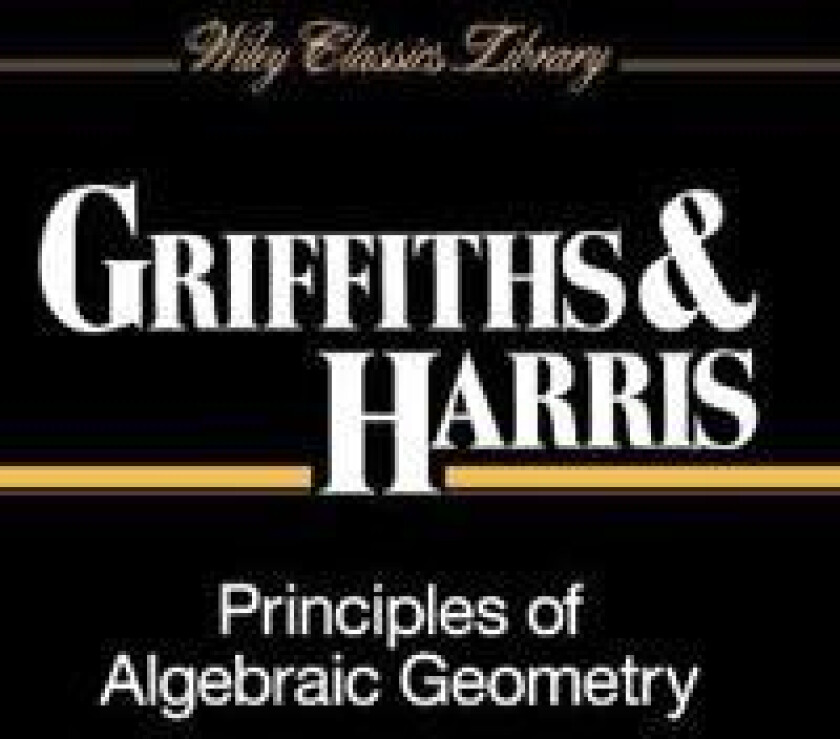 Principles of Algebraic Geometry