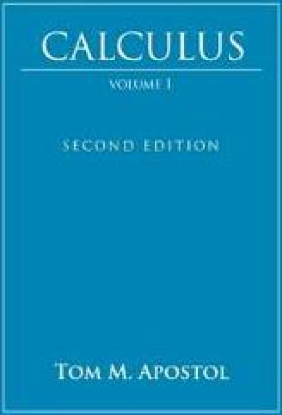 Calculus, Volume 1