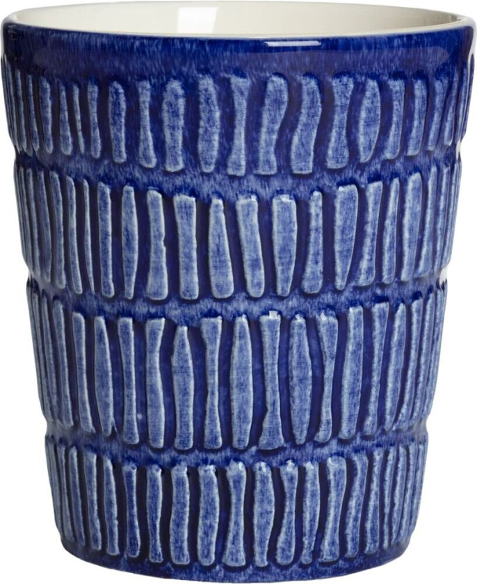 Stripes krus 30 cl Blå