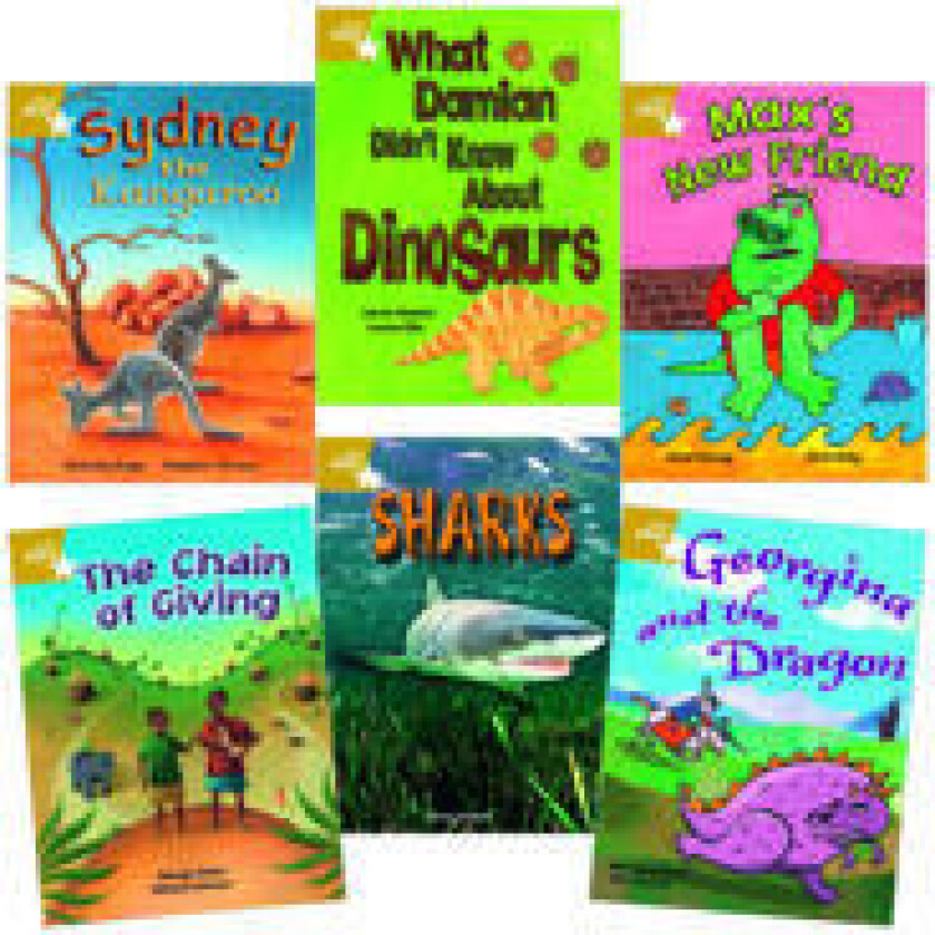 Learn at Home:Star Reading Gold Level Pack (5 Fiction and 1 Non-fiction Book)