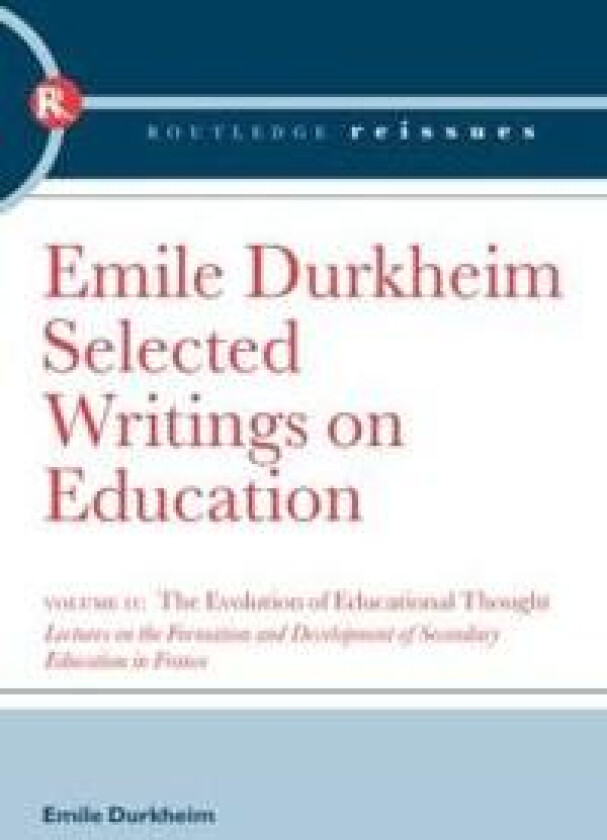 The Evolution of Educational Thought