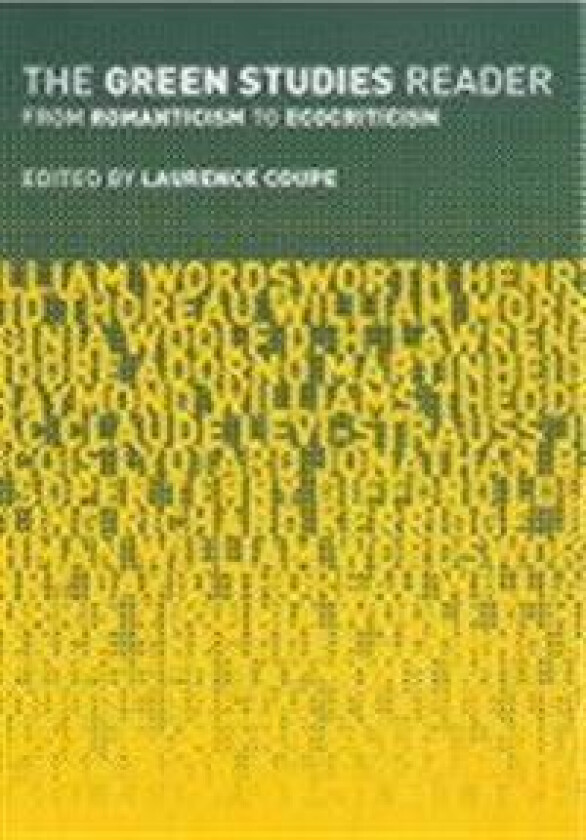 The Green Studies Reader