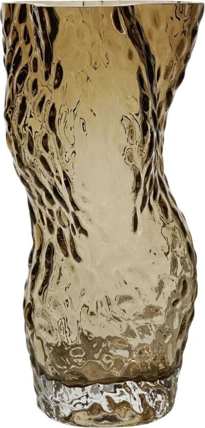 Ostrea Rock vase glass 30 cm Smoke