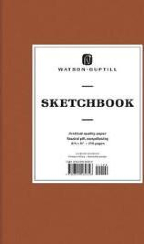 Large Sketchbook (Chestnut Brown)