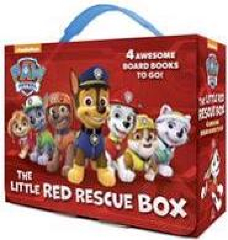 The Little Red Rescue Box (Paw Patrol): 4 Board Books